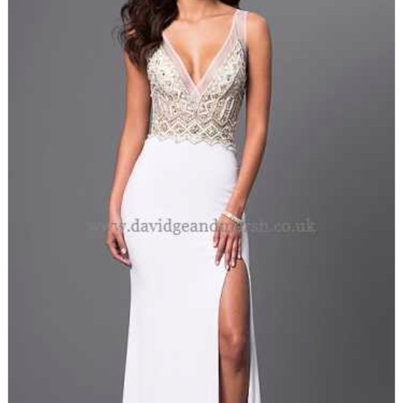 PromGirl Dresses & Skirts - NWT white prom gown